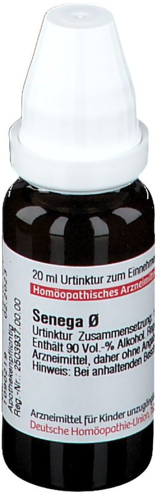 Senega Urtinktur D 1 20 ml Dilution