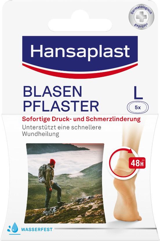 Hansaplast Blasenpflaster groß 5 St Pflaster