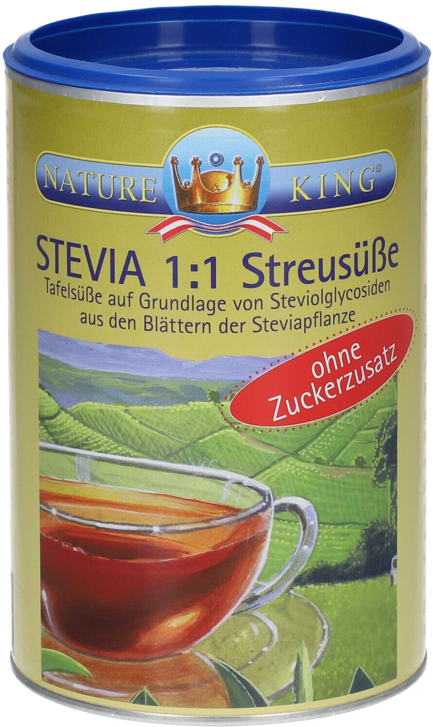 NatureKing Stevia 1:1 Streusüße 750 g Pulver