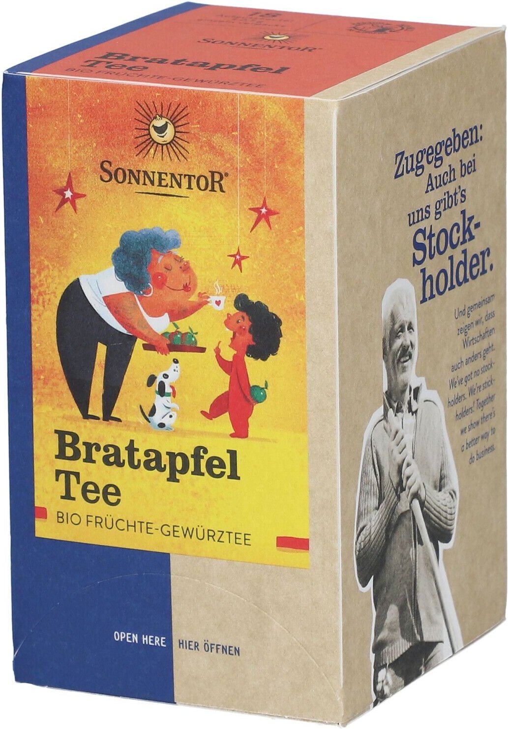 Sonnentor TEE Bratapfel 18 St Filterbeutel