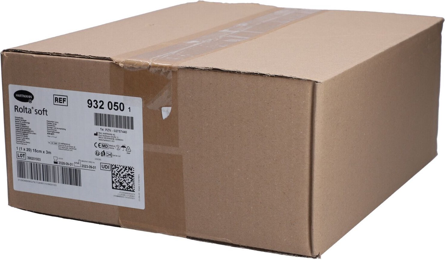 Rolta soft synth.-Wattebinde 15 cmx3 m 20 St Binden