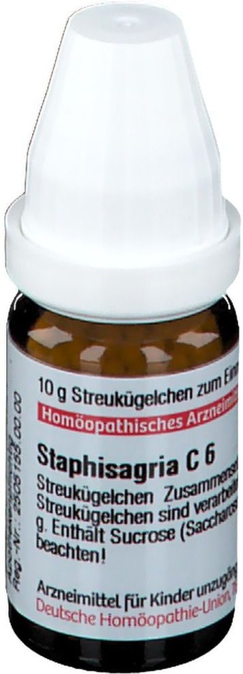 Staphisagria C 6 Globuli 10 g