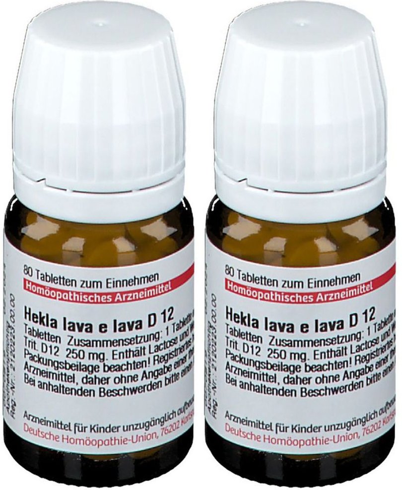 Thumbnail - Hekla lava e D 12 Tabletten Doppelpack 2x80 St
