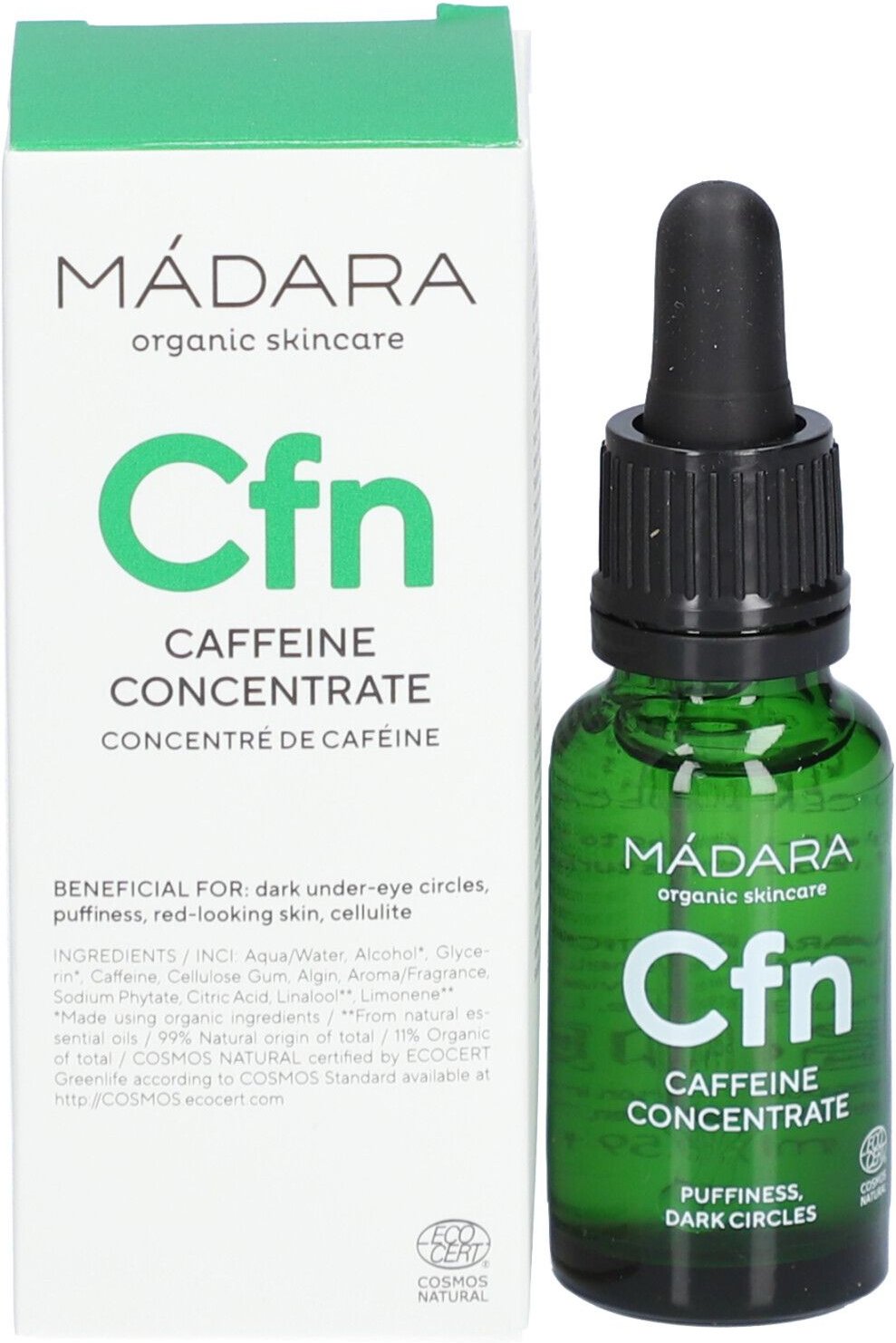 Madara Cafeine Concentre 17,5Ml 17 ml Flüssigkeit