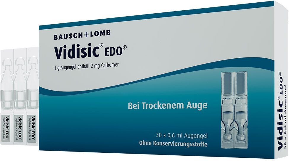 Vidisic EDO Augengel 30x0,6 ml