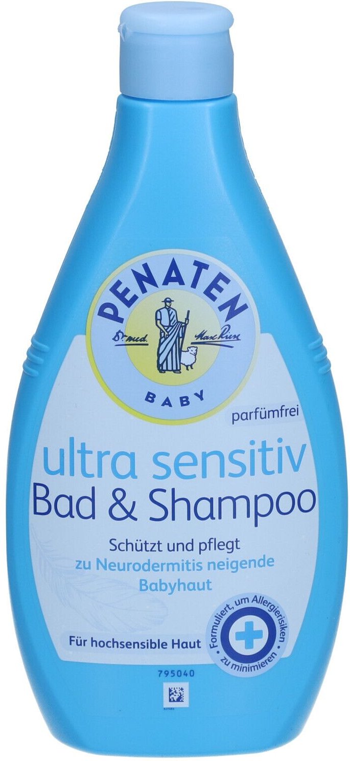 Penaten Ultra sensitiv Bad & Shampoo 400 ml