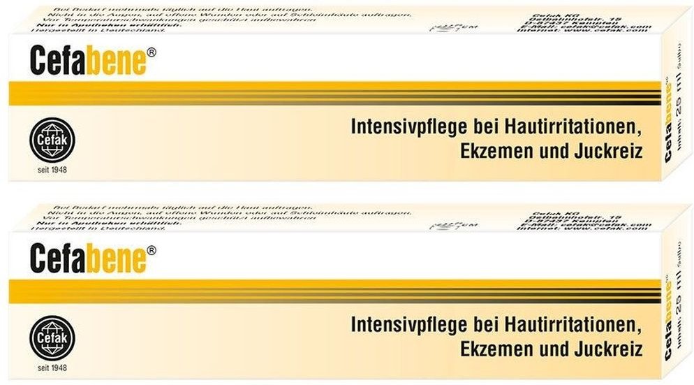 Cefabene Salbe 2x 2x25 g