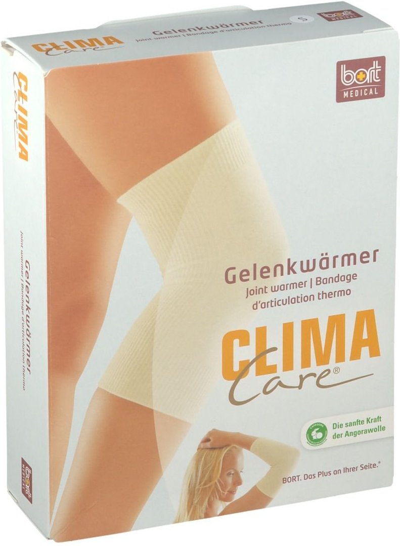 Bort ClimaCare Gelenkwärmer S weiß 2 St Bandage(s)
