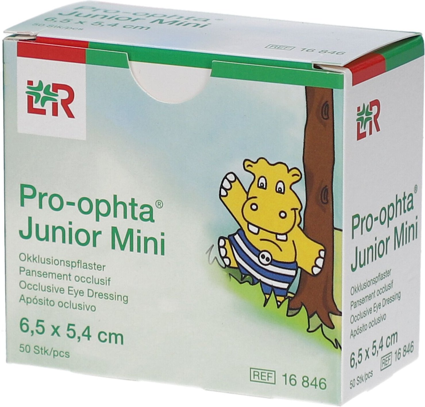 Pro-Ophta Junior mini Okklusionspflaster 50 St Pflaster