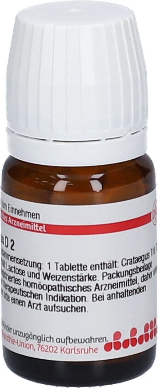 Crataegus D 2 Tabletten 80 St