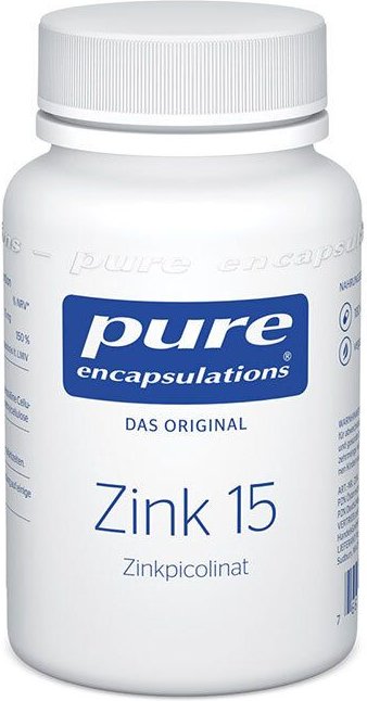 Pure Encapsulations Zink 15 Zinkpicolinat Kapseln 180 St