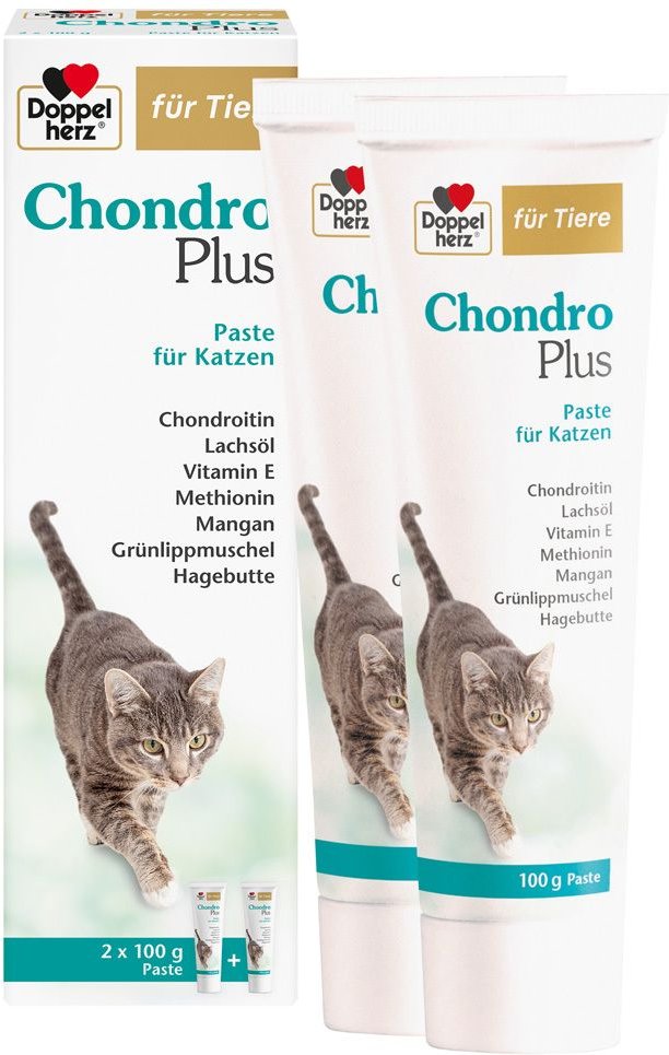 Doppelherz für Tiere Chondro Plus Paste f.Katzen 2x100 g