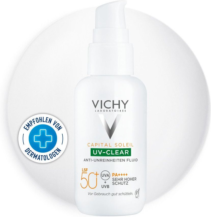 Vichy Capital Soleil UV-Clear LSF 50+ 40 ml Flüssigkeit