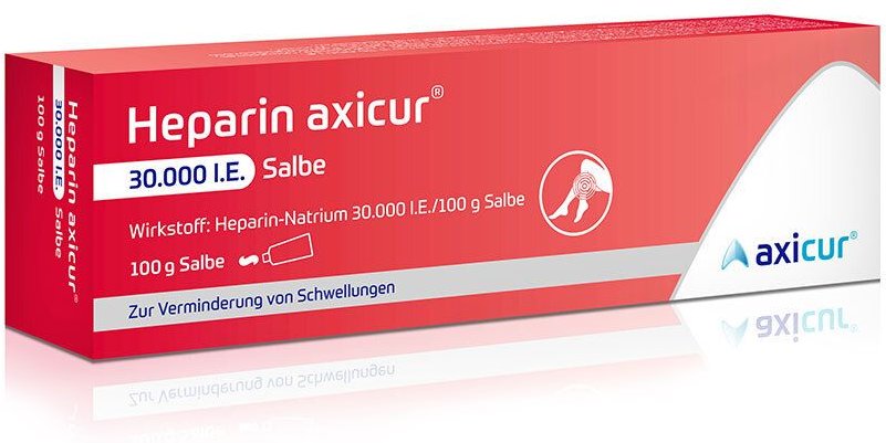 Thumbnail - Heparin axicur 30.000 I.E. Salbe