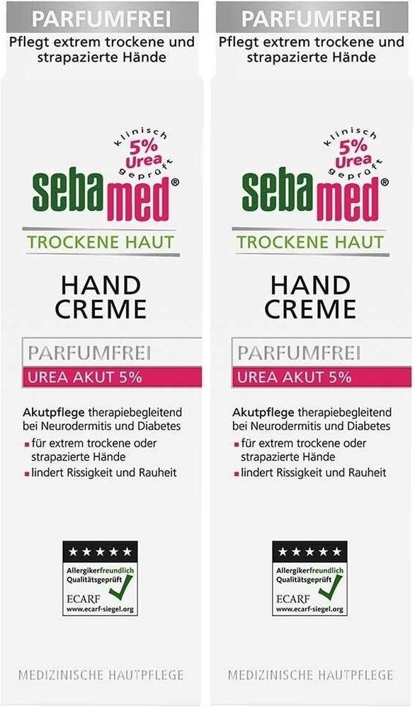 Sebamed TRO HA PF Hand U5% x2 2x75 ml Creme