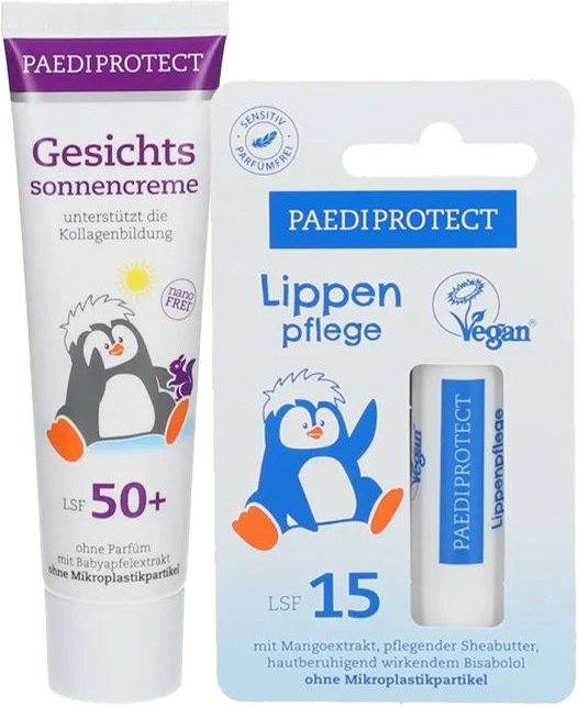 Paediprotect Gesichtssonnencreme + Lippenpflege 1 St Keine Angabe