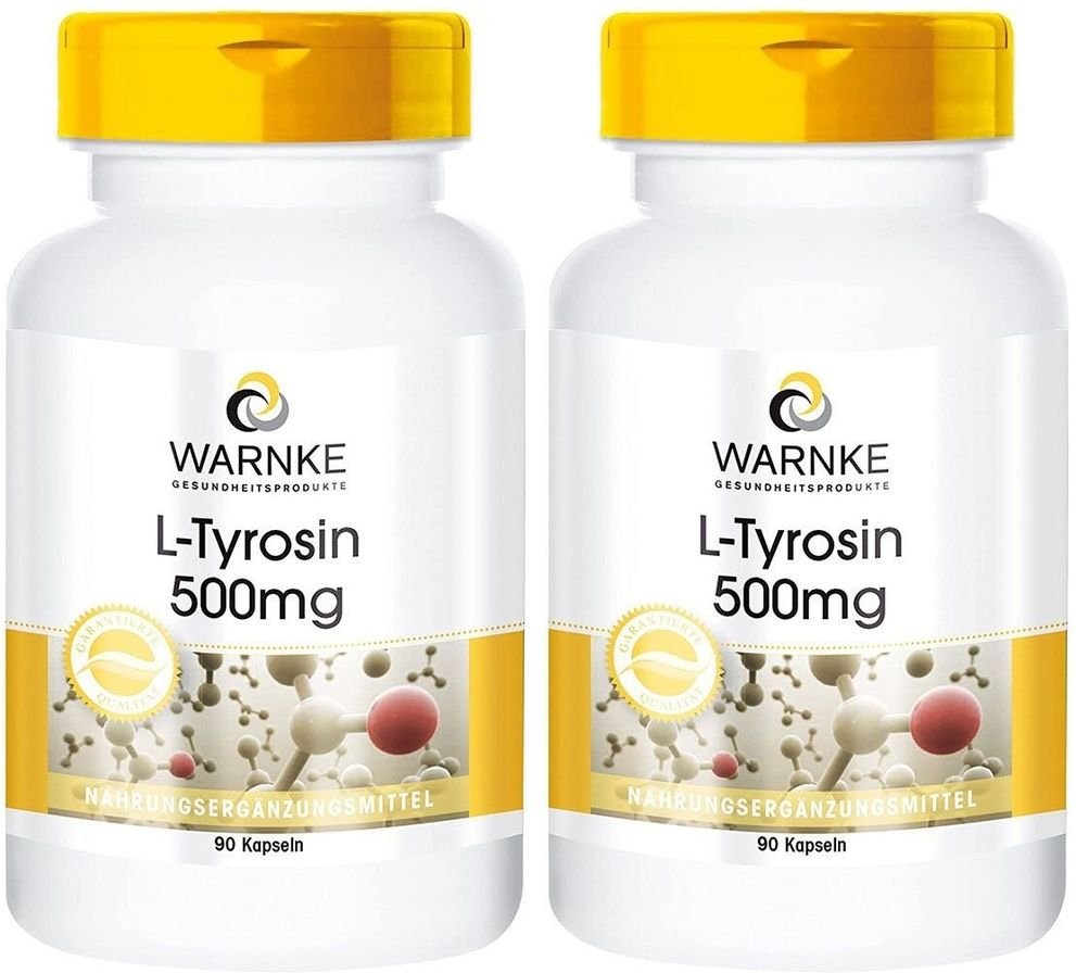 L Tyrosin 500Mg x2 2x90 St Kapseln