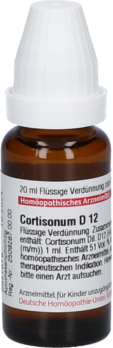 Cortisonum D 12 Dilution 20 ml
