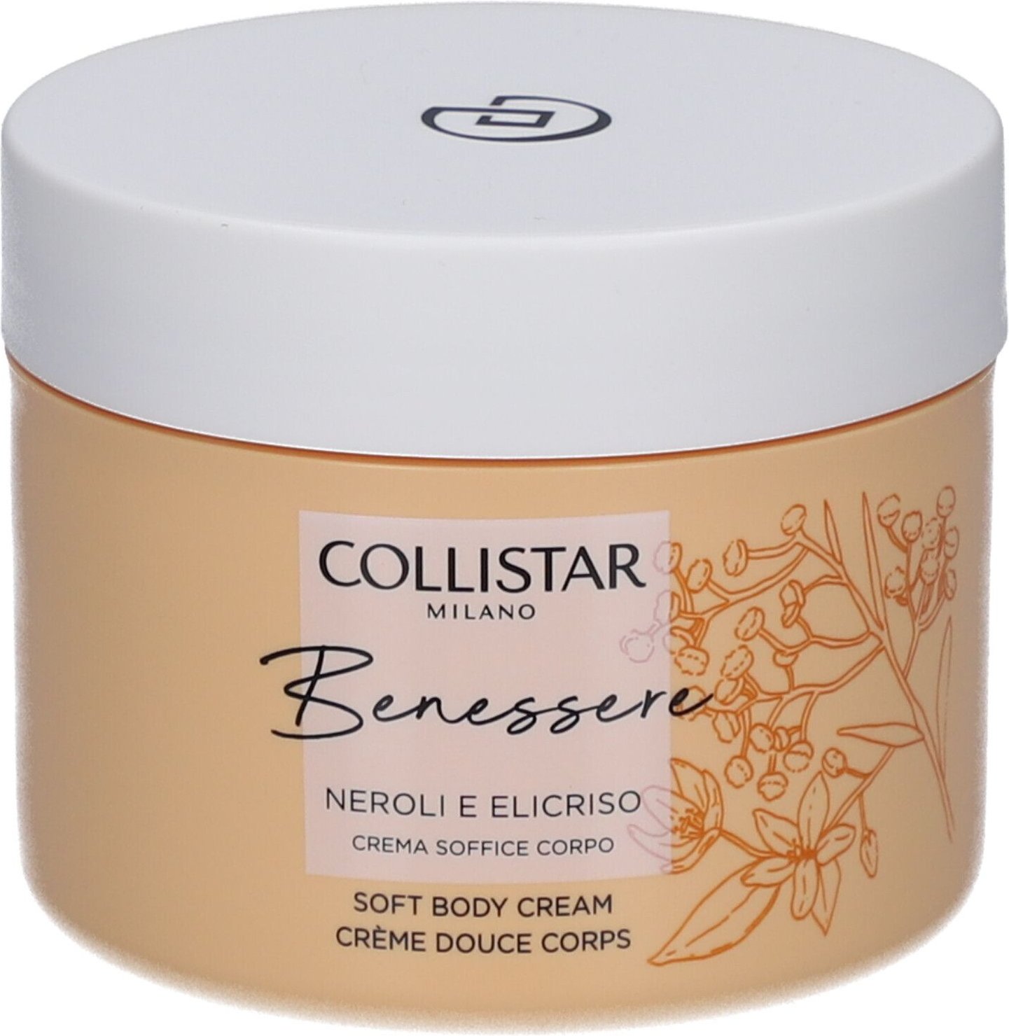 Collistar Soft Body Cream Neroli and Helichrysum 200ml 200 ml Creme
