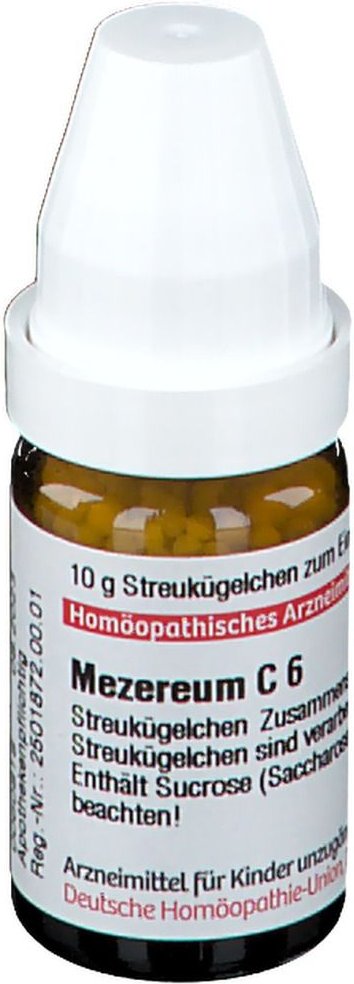 Mezereum C 6 Globuli 10 g