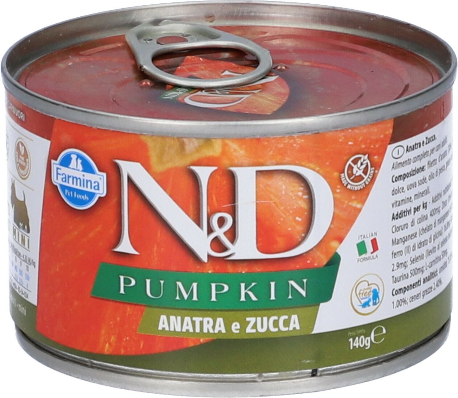 N&D WET DOG Pump/Ana 140G 140 g Futter