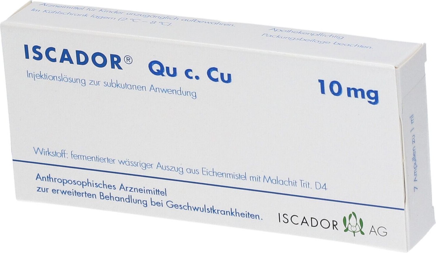 Iscador Qu c.Cu 10 mg Injektionslösung 7x1 ml