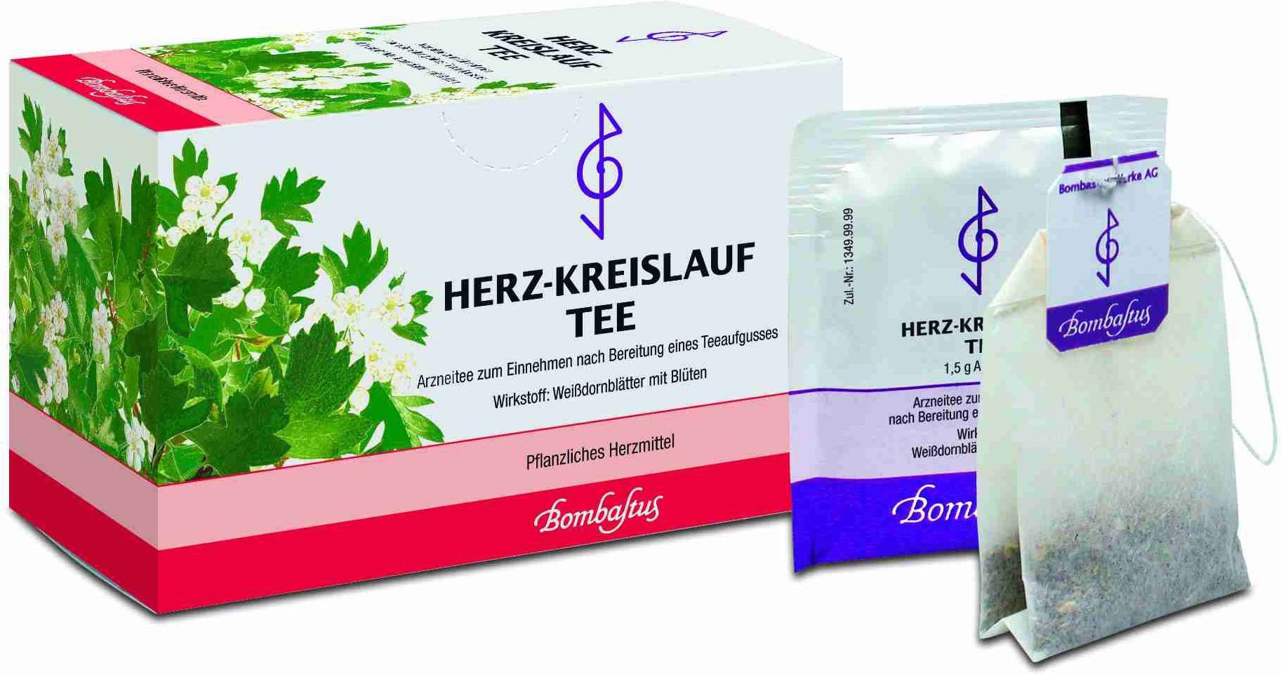 Thumbnail - Herz Kreislauf Tee Filterbeutel 20x1,5 g