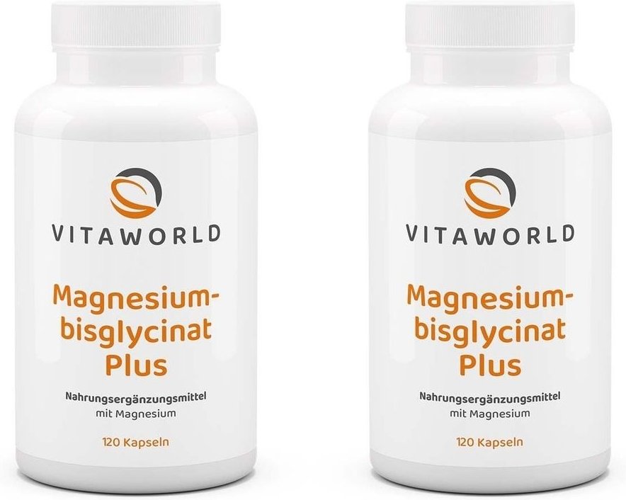 Magnesium Bisglycinat Plus Kapseln 2x 2x120 St