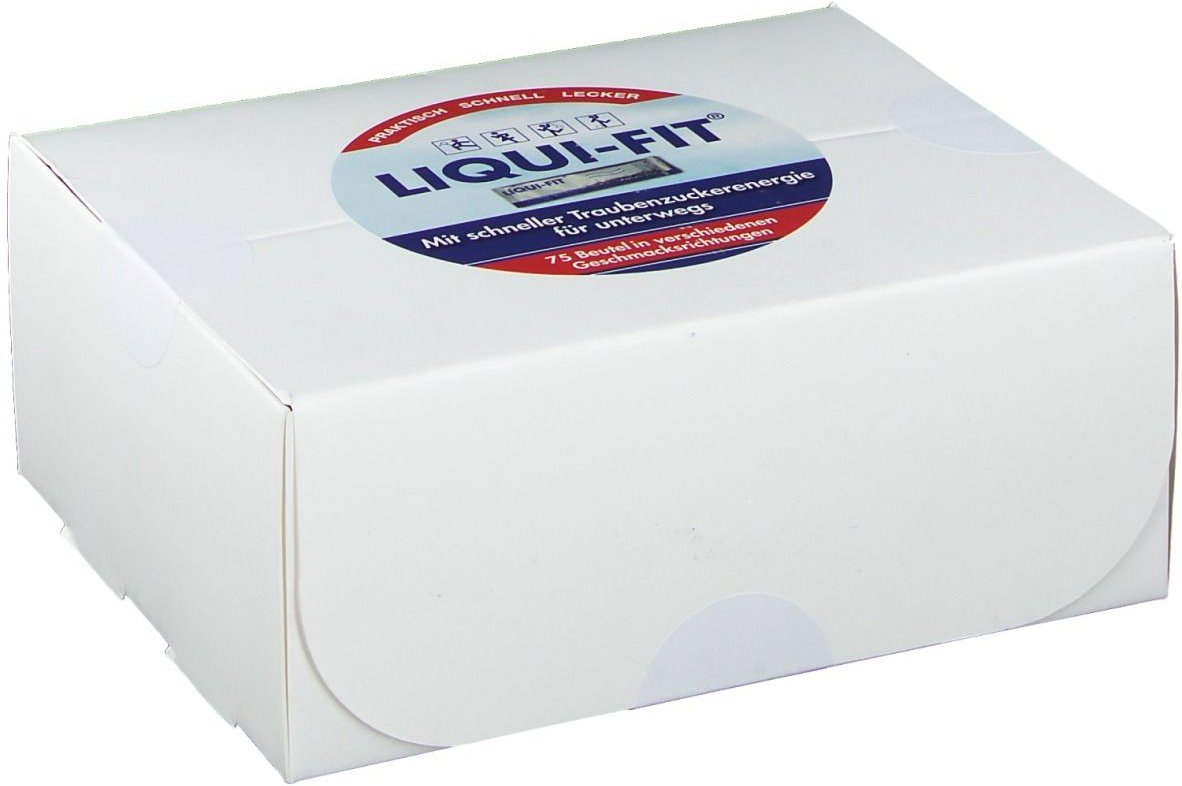 Liqui FIT flüssige Zuckerlösung Vorratsbox Beutel 75 St
