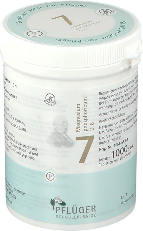 Thumbnail - Biochemie Pflüger 7 Magnesium phosphoricum D 6 Tabletten