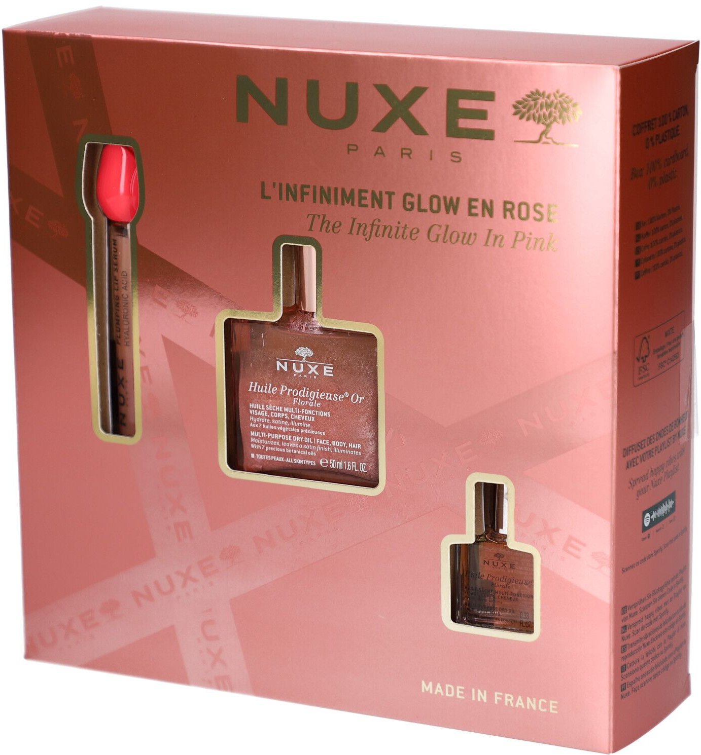 Thumbnail - Nuxe Geschenkset 2025 Huile Prodig.Or Florale Glow 1 St Kombipackung