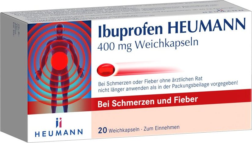 Ibuprofen Heumann 400 mg Weichkapseln