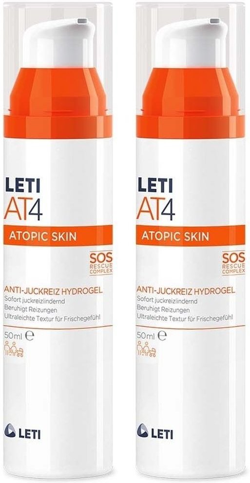 Letiat4 Anti Juckre Hydrog x2 2x50 ml Gel