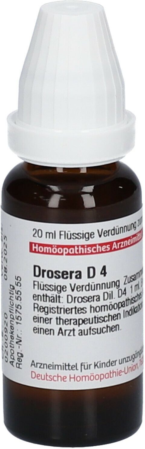 Drosera D 4 Dilution 20 ml