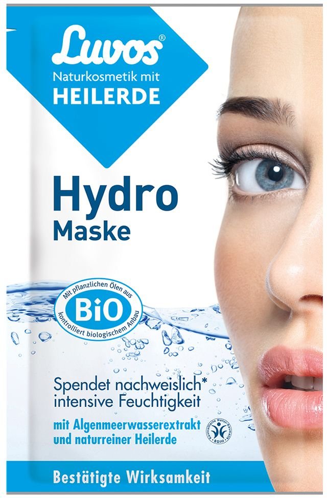 Luvos Heilerde Hydro Maske Naturkosmetik 2x7,5 ml Gesichtsmaske
