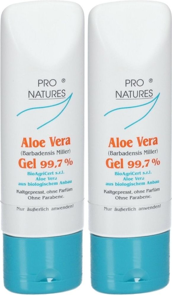 Aloe Vera 100% pur pro Natur Gel 2x 2x100 ml