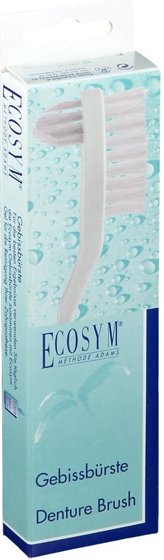 Prothesenbürste für Gebisse 2seitig 1 St Zahnbürste
