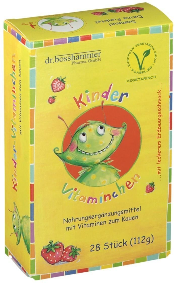 Kinder Vitaminchen Erdbeere 2x28 St Bonbons
