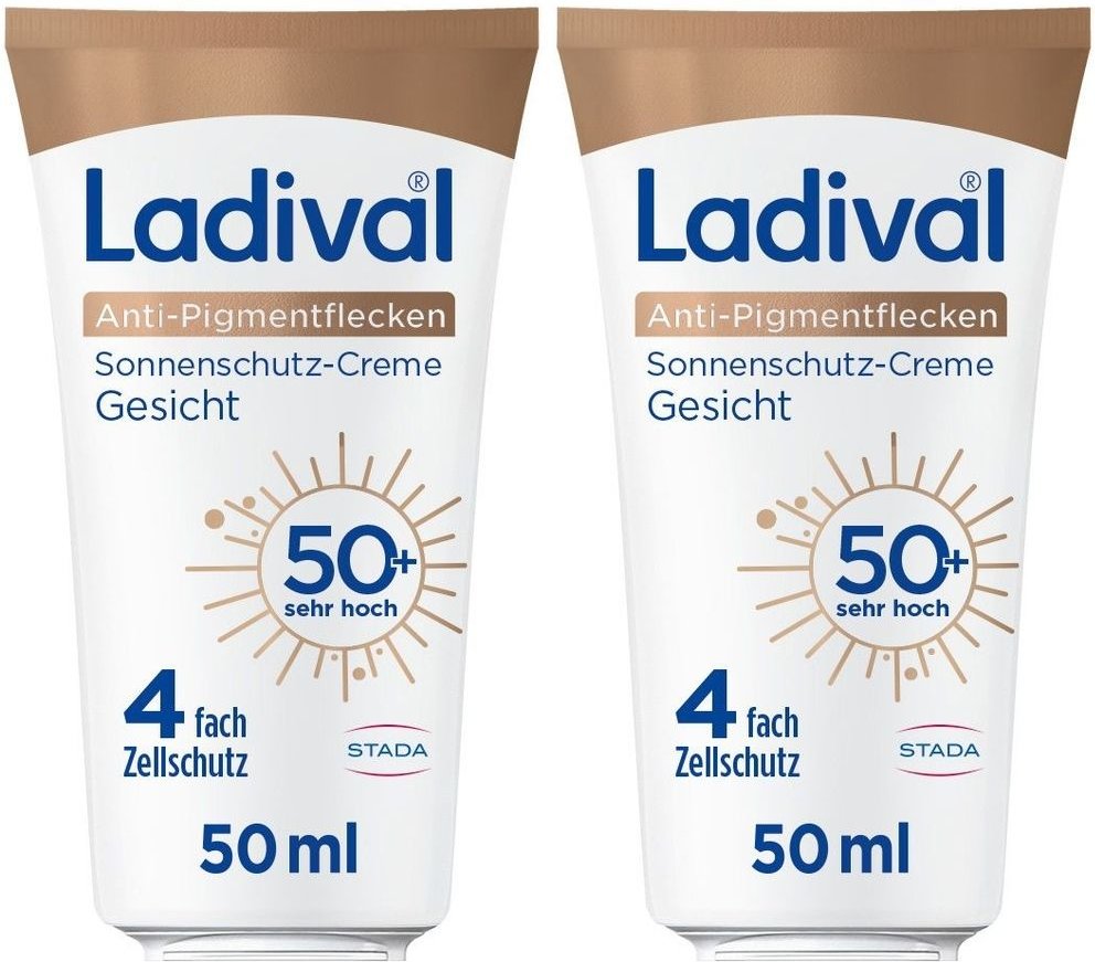 Thumbnail - Ladival Anti-Pigmentflecken Creme Gesicht LSF 50+ x2 2x50 ml