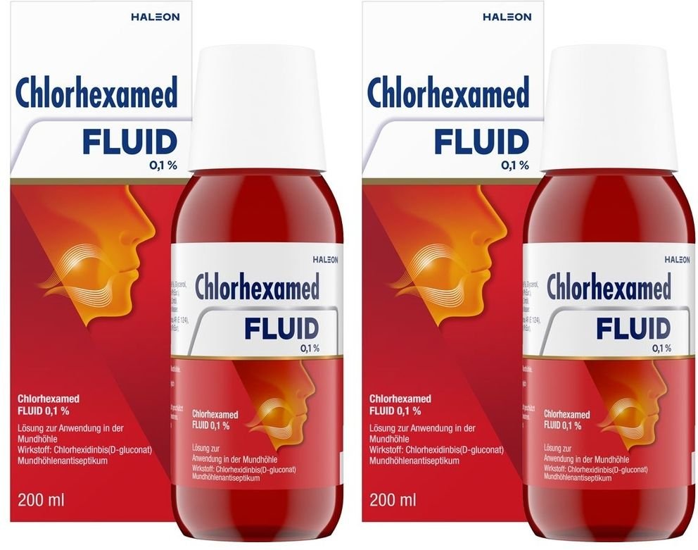 Chlorhexamed Fluid 2x 2x200 ml Lösung