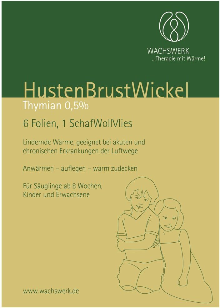 Husten Brust Wickel Thymian 6 St Folie