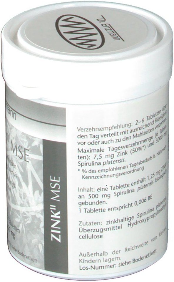 Thumbnail - Zink II MSE 1,25 mg Tabletten 120 St