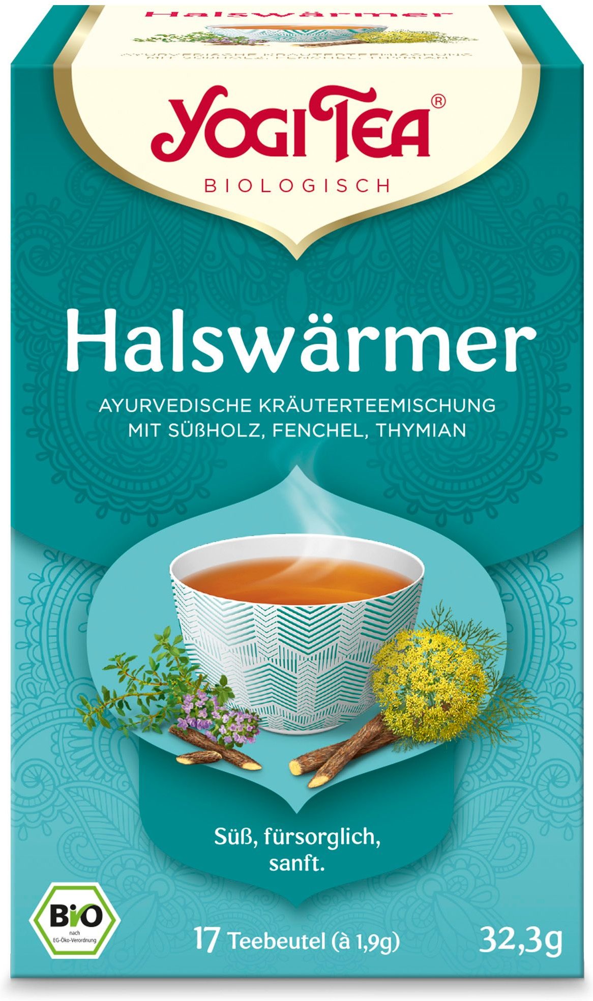 Yogi TEA Halswärmer Bio Filterbeutel 17x1,9 g