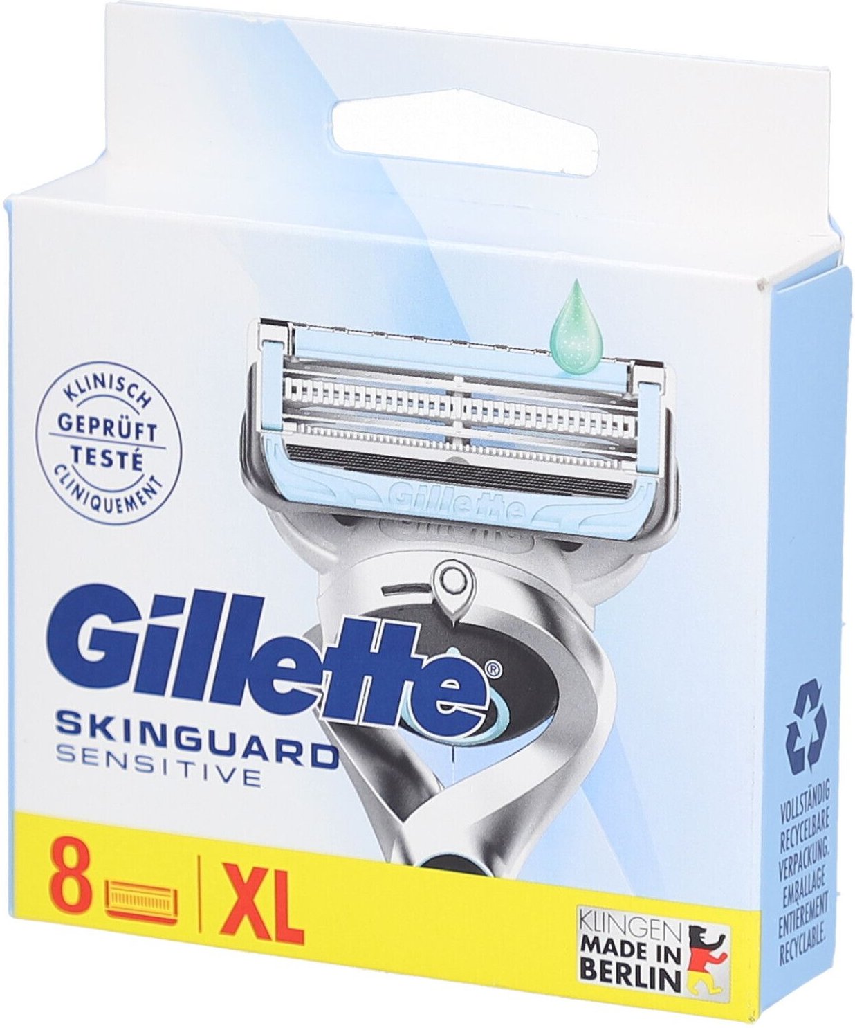 Gillette SkinGuard Sensitive Klingen (n) 8 Stk St