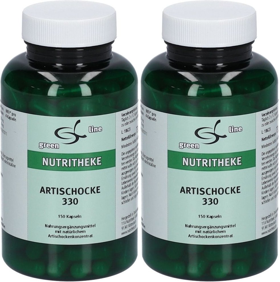 Artischocke 330 Kapseln 2x 2x150 St