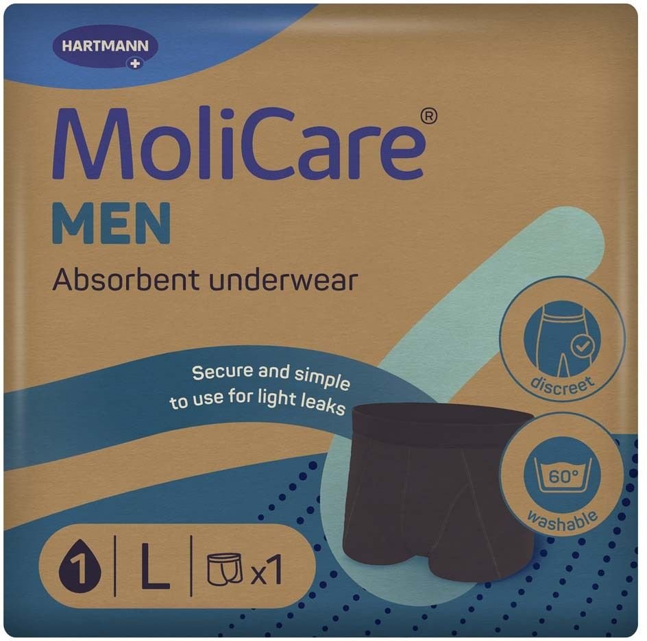 MoliCare MEN absorbent underwear Gr. L 1 St Inkontinenzslip