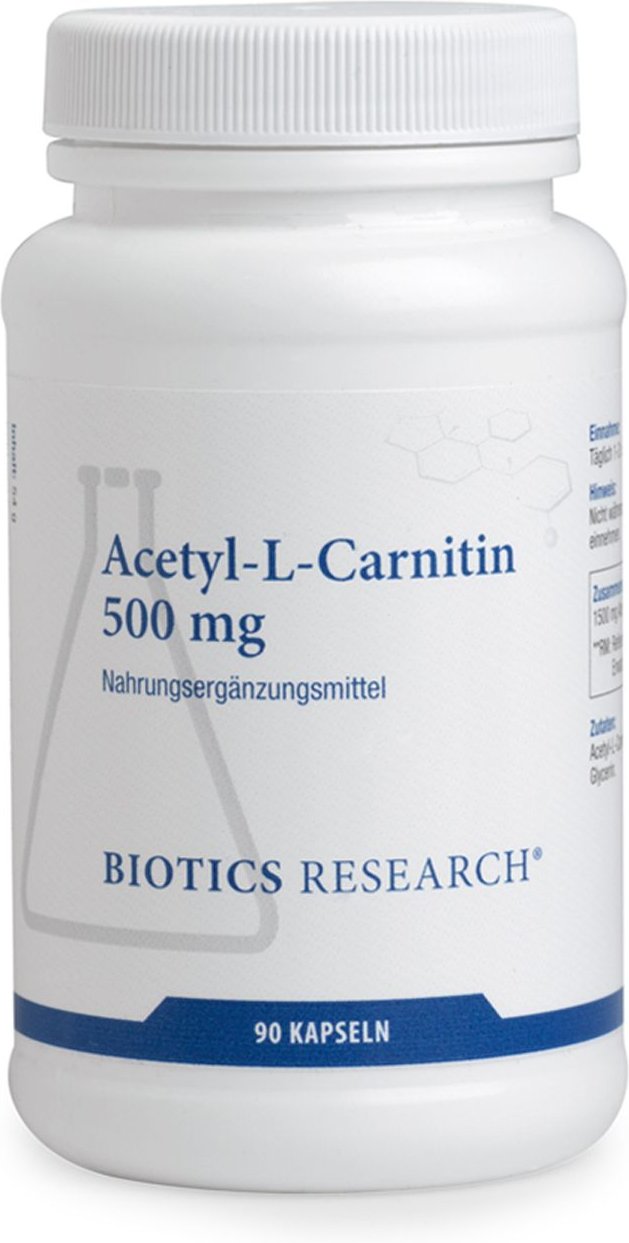 Thumbnail - Acetyl-L-Carnitin 500 mg Kapseln 90 St