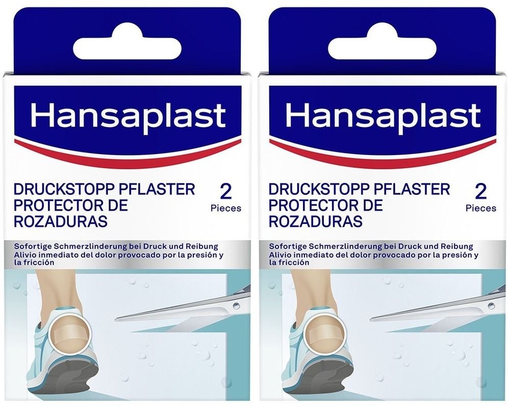 Hansaplast Druckstopp Pols x2 2x2 St