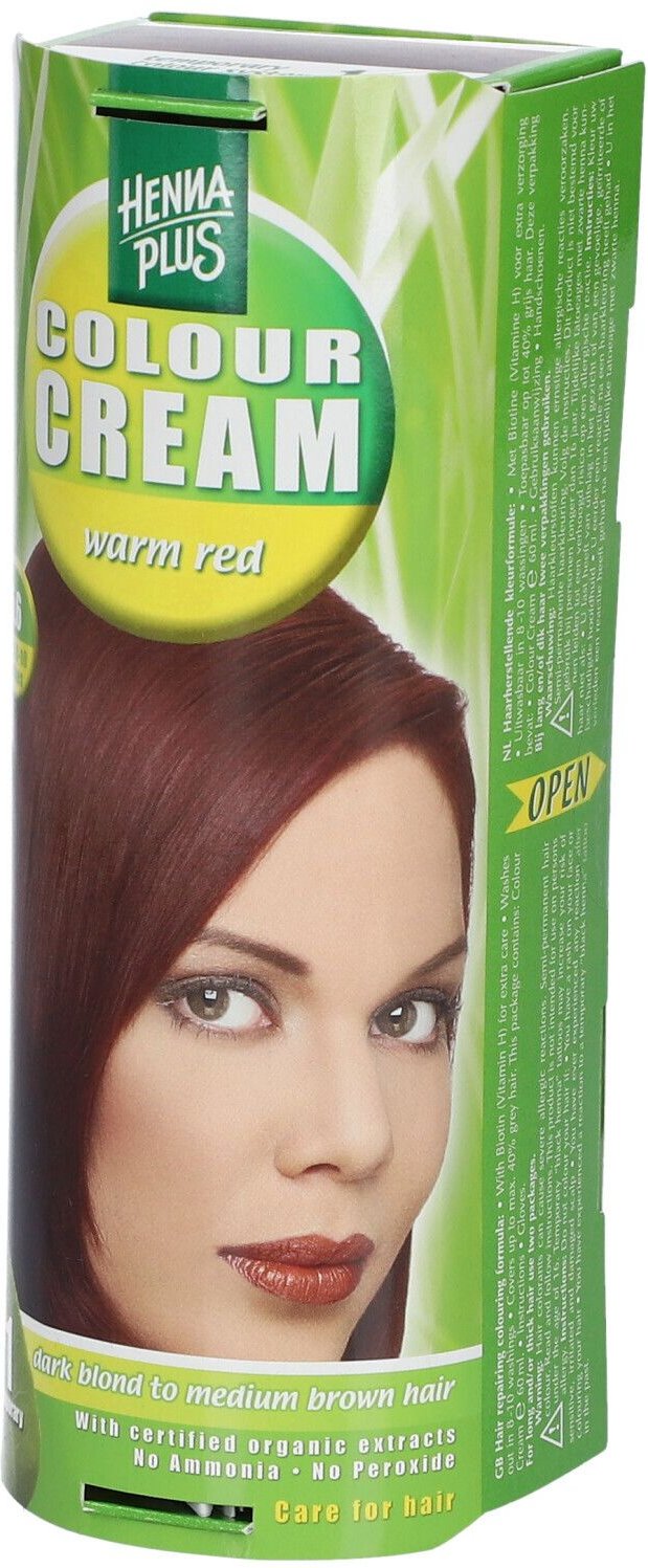 Hennaplus Colour Cream warm red 5,6 60 ml Creme