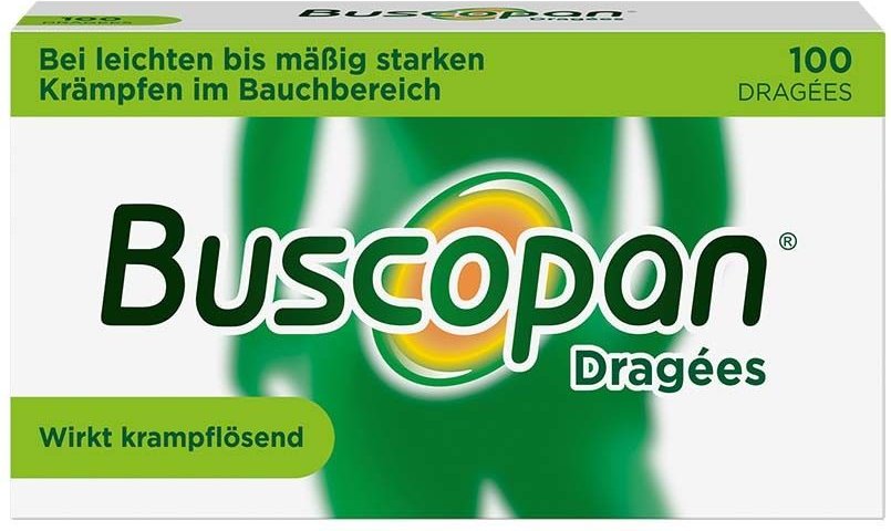 Buscopan Dragees 100 St Überzogene Tabletten